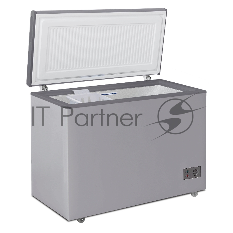 Морозильный ларь Бирюса M240KX металлик