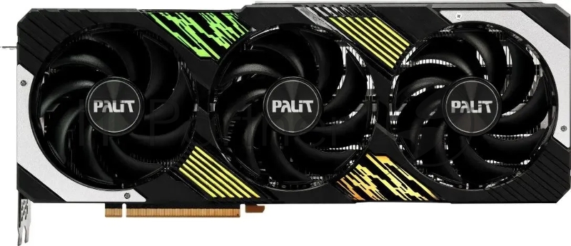 Видеокарта Palit RTX4070Ti SUPER GAMINGPRO OC NVIDIA GeForce RTX 4070TI Super 16Gb PCI-E4.0 256bit GDDR6X 2340/21000 HDMIx1 DPx3 HDCP Ret