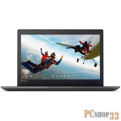 Ноутбук Lenovo IdeaPad 320-15IKB 80YE0005RK (Core i5 7200U-2.50ГГц, 4ГБ, 1000ГБ, R530, LAN, WiFi, BT, WebCam, 15.6 1366x768, W10 H), черный