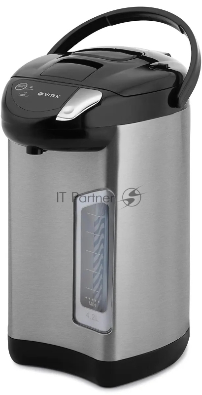 Термочайник Vitek Midnight VT-1199 (MC) серебро/черный
