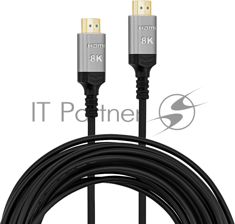 Кабель аудио-видео Digma HDMI (m)/HDMI (m) 10м. позолоч.конт. черный (HDMI-AOC2.1-10)