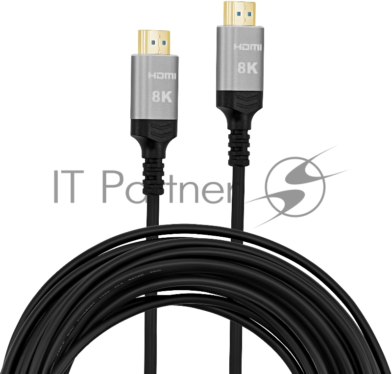 Кабель аудио-видео Digma HDMI (m)/HDMI (m) 20м. позолоч.конт. черный (HDMI-AOC2.1-20)