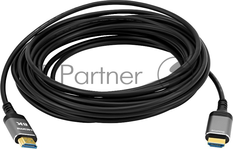 Кабель аудио-видео Digma HDMI (m)/HDMI (m) 20м. позолоч.конт. черный (HDMI-AOC2.1-20)