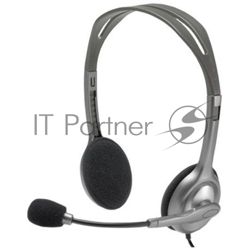 Гарнитура Logitech Headset H110 grey (981-000472/981-000271)