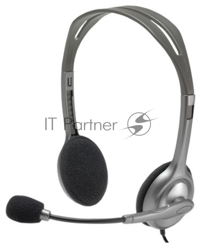 Гарнитура Logitech Headset H110 grey (981-000472/981-000271)