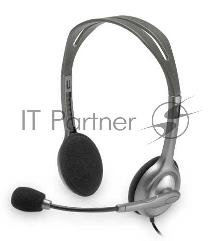 Гарнитура Logitech Headset H110 grey (981-000472/981-000271)