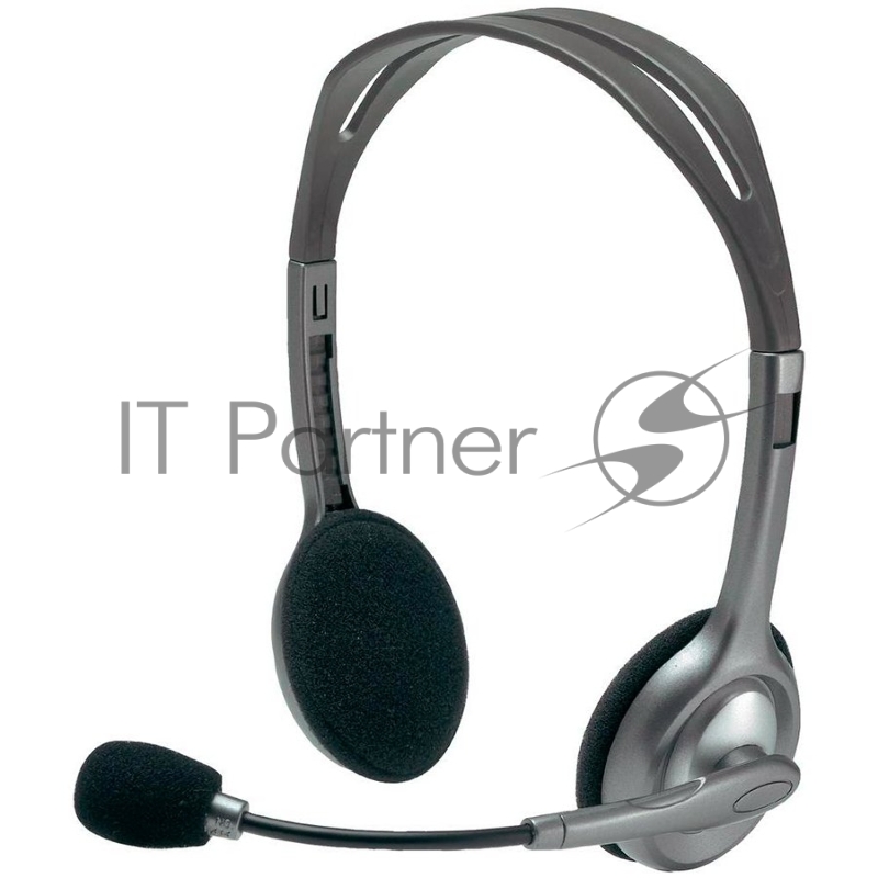 Гарнитура Logitech Headset H110 grey (981-000472/981-000271)
