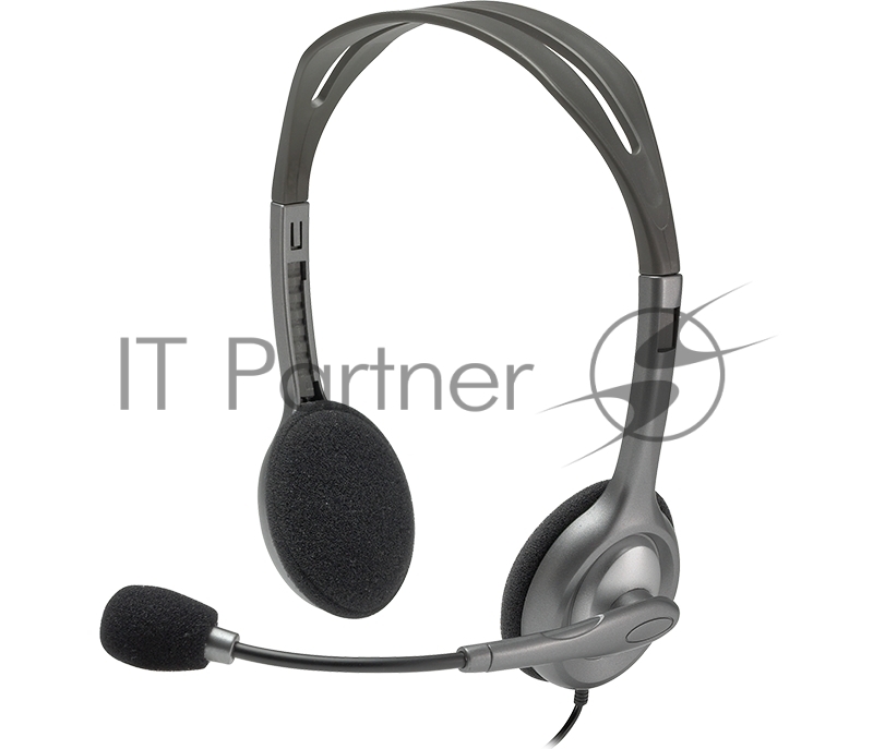 Гарнитура Logitech Headset H110 grey (981-000472/981-000271)