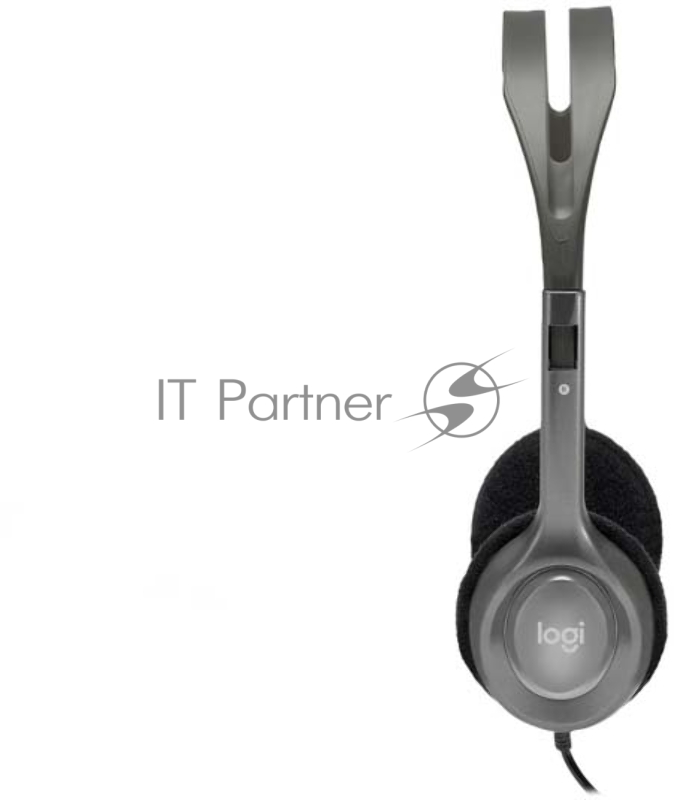 Гарнитура Logitech Headset H110 grey (981-000472/981-000271)