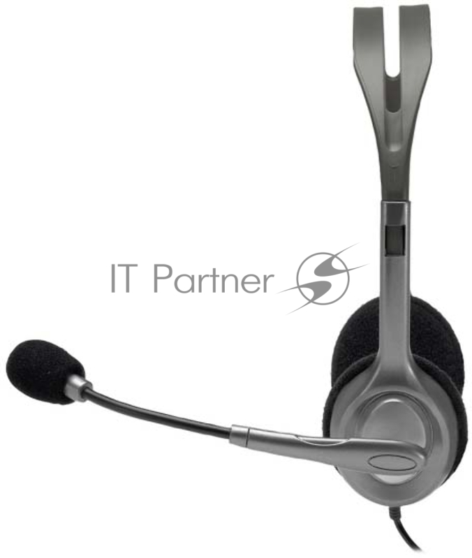 Гарнитура Logitech Headset H110 grey (981-000472/981-000271)