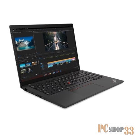 Ноутбук Laptop Lenovo ThinkPad model: T14 Gen 4 Black 14 FHD 300nits/i7-1355U/16GB/1TB SSD/W11PRO