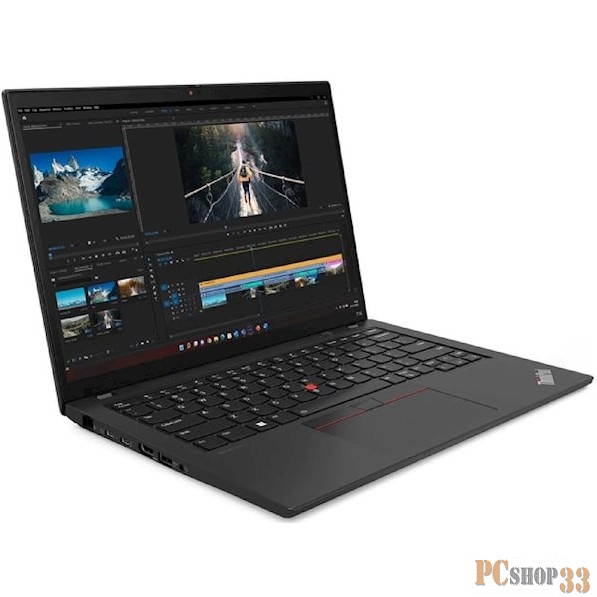 Ноутбук Laptop Lenovo ThinkPad model: T14 Gen 4 Black 14 FHD 400nits/i7-1355U/32GB/1TB SSD/W11PRO