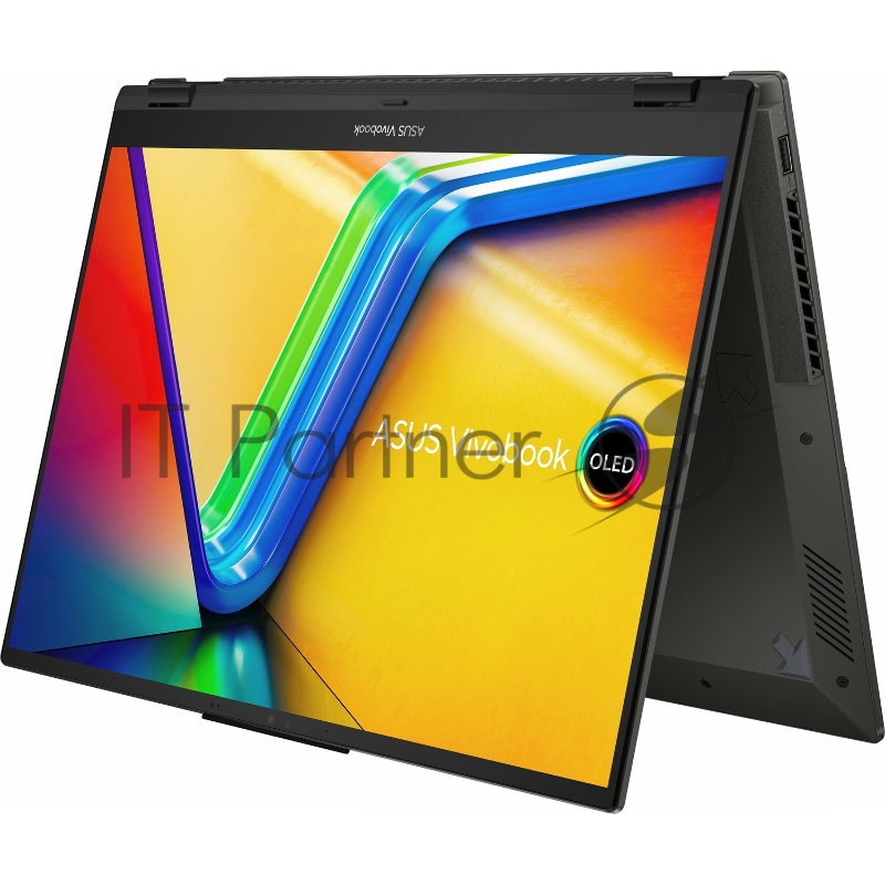 Ноутбук ASUS Vivobook S 16 Flip TP3604VA-MC102 Intel Core i3 1315U 1200MHz/16/1920x1200/8GB/512GB SSD/Intel UHD Graphics/Wi-Fi/Bluetooth/DOS (90NB1051-M003M0) Black