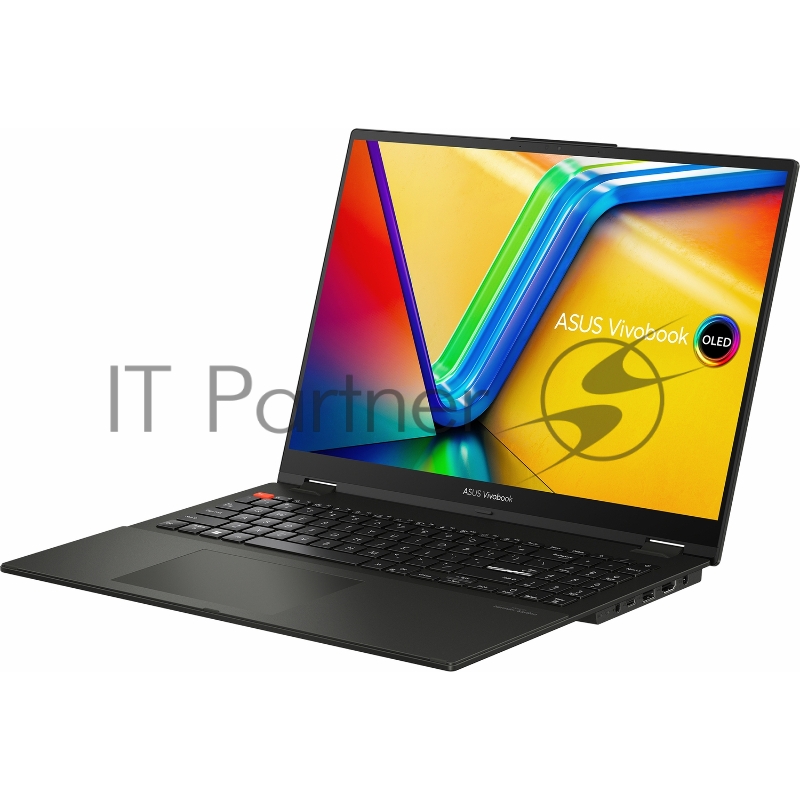 Ноутбук ASUS Vivobook S 16 Flip TP3604VA-MC102 Intel Core i3 1315U 1200MHz/16/1920x1200/8GB/512GB SSD/Intel UHD Graphics/Wi-Fi/Bluetooth/DOS (90NB1051-M003M0) Black