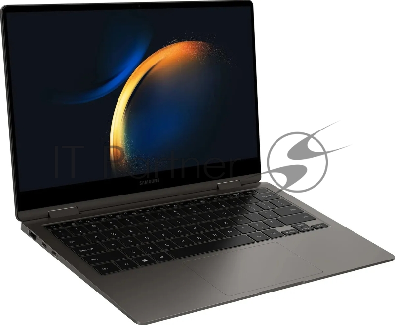 Ноутбук Samsung Galaxy Book 3 360 NP730 i7-1355U 16Gb SSD 512Gb Intel Iris Xe Graphics 13,3 FHD AMOLED TS Cam 61Вт*ч Win11(ENG) KBD ENG Графит NP730QFG-KA1IN