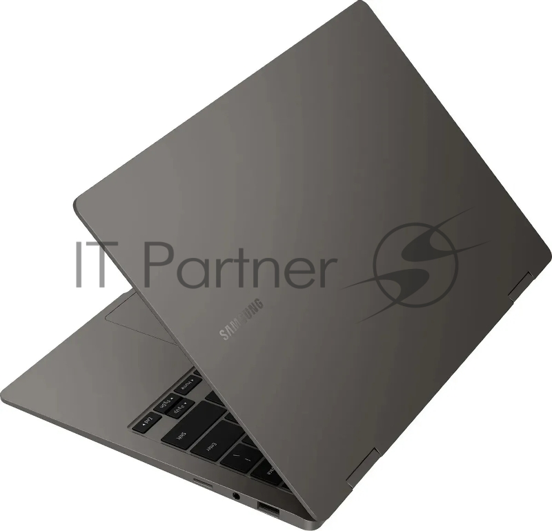 Ноутбук Samsung Galaxy Book 3 360 NP730 i7-1355U 16Gb SSD 512Gb Intel Iris Xe Graphics 13,3 FHD AMOLED TS Cam 61Вт*ч Win11(ENG) KBD ENG Графит NP730QFG-KA1IN