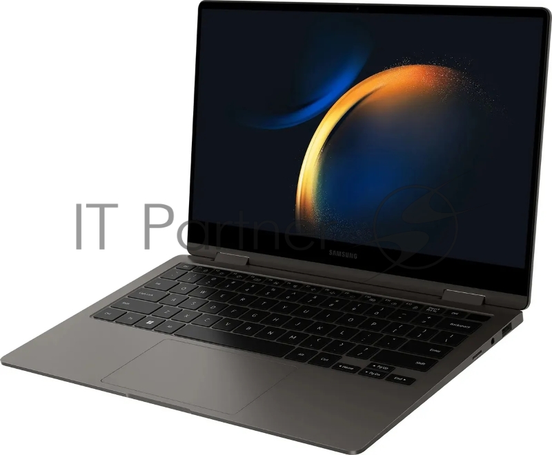 Ноутбук Samsung Galaxy Book 3 360 NP730 i7-1355U 16Gb SSD 512Gb Intel Iris Xe Graphics 13,3 FHD AMOLED TS Cam 61Вт*ч Win11(ENG) KBD ENG Графит NP730QFG-KA1IN