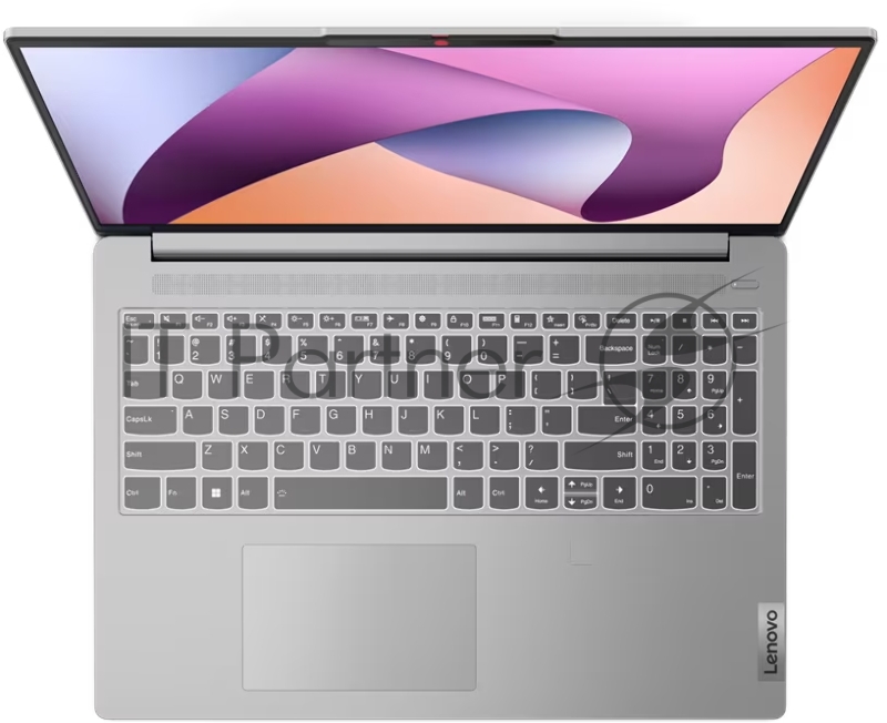 Ноутбук Lenovo IdeaPad Slim 5 16ABR8 Ryzen 5 7530U 16Gb SSD 512Gb AMD Radeon Graphics 16 2.5K IPS Cam 75.4Вт*ч No OS Светло-серый 82XG002SRK