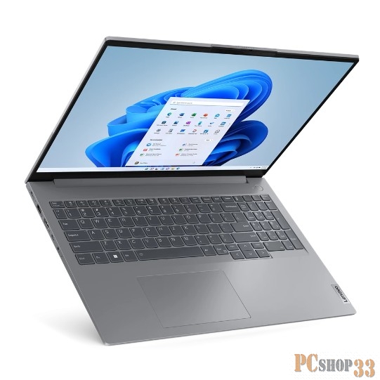 Ноутбук Lenovo ThinkBook 16 G6 IRL i5-1335U 16Gb SSD 512Gb Intel UHD Graphics 16 WUXGA IPS Cam 45Вт*ч No OS Серый 21KH0020RU