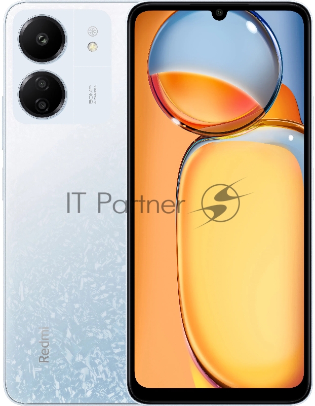 Смартфон Xiaomi Redmi 13C RU 8+256 Glacier White (51625)