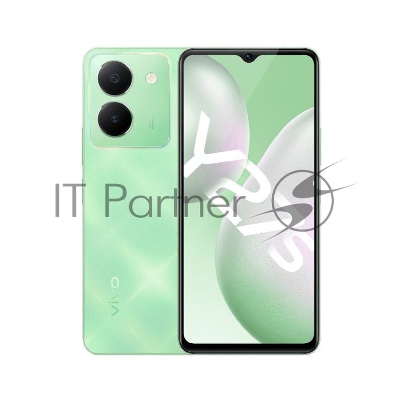 Смартфон Vivo Y27s 6,64(2388x1080)IPS NFC Cam(502/8) Snapdragon 680 2.4ГГц(8) (8/256)Гб A13 5000мАч Зеленый (Зеленая мята) V2322 6935117875613