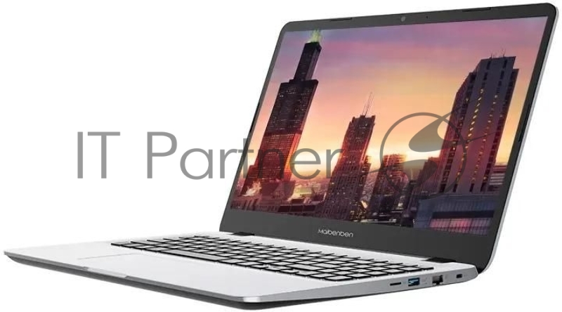 Ноутбук MAIBENBEN M543 AMD Ryzen 3 Pro 4450U 2400MHz/15.6/1920x1080/8GB/256 SSD/AMD Radeon RX Vega 5/Wi-Fi/Bluetooth/Linux (M5431SA0LSRE1) Silver
