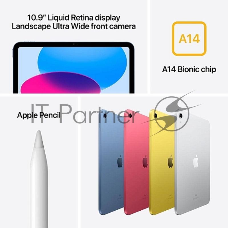 Планшет Tablet Apple iPad 10,9 Wi-Fi 64Gb Blue Model: A2696