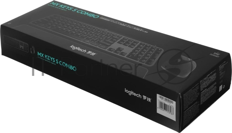 Клавиатура беспроводная Logitech MX Keys S Combo (920-011619) серый