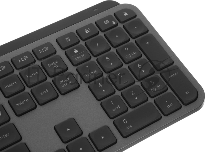 Клавиатура беспроводная Logitech MX Keys S Combo (920-011619) серый