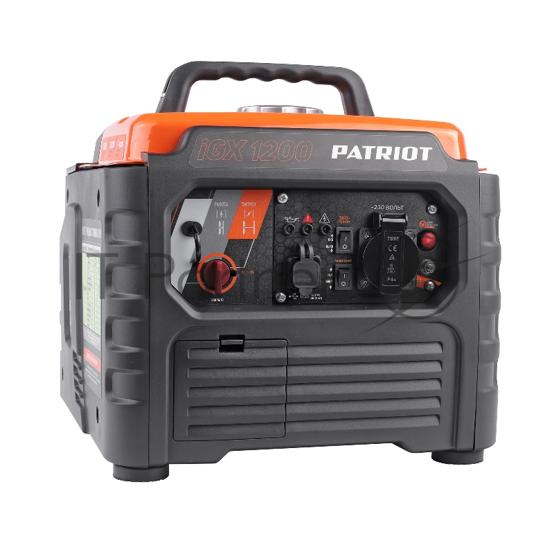 Генератор инверторный PATRIOT iGX 1200, 1,0/1,2 кВт
