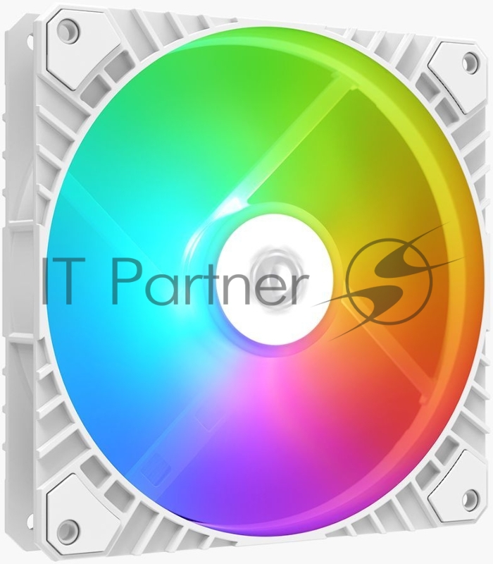 Вентилятор для корпуса ID-COOLING 140x140mm 4pin PWM White (WF-14025-XT ARGB WHITE)