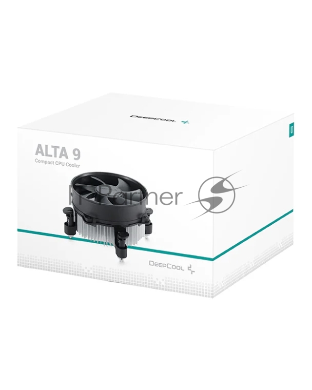 Вентилятор для процессора Deepcool ALTA 9 PWM 17 Socket 1700, 90mm, 2200rpm, 26.3 дБА, 65W, 4-pin, Al (DP-ICAP-AT9-17)