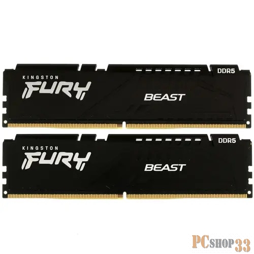 Память Kingston DDR 5 DIMM 16Gb PC48000,6000Mhz CL40 - Kit (2x8Gb) (KF560C40BBK2-16)