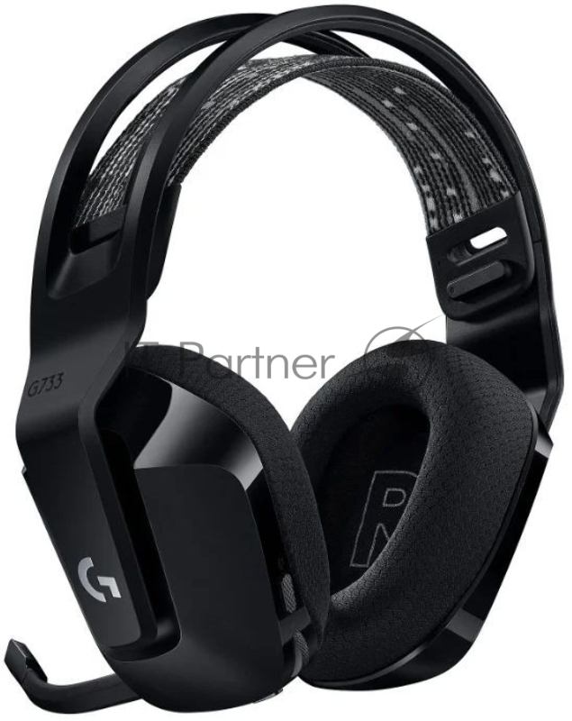 Наушники LOGITECH G733 LIGHTSPEED Wireless RGB Gaming Headset - BLACK - 2.4GHZ - EMEA