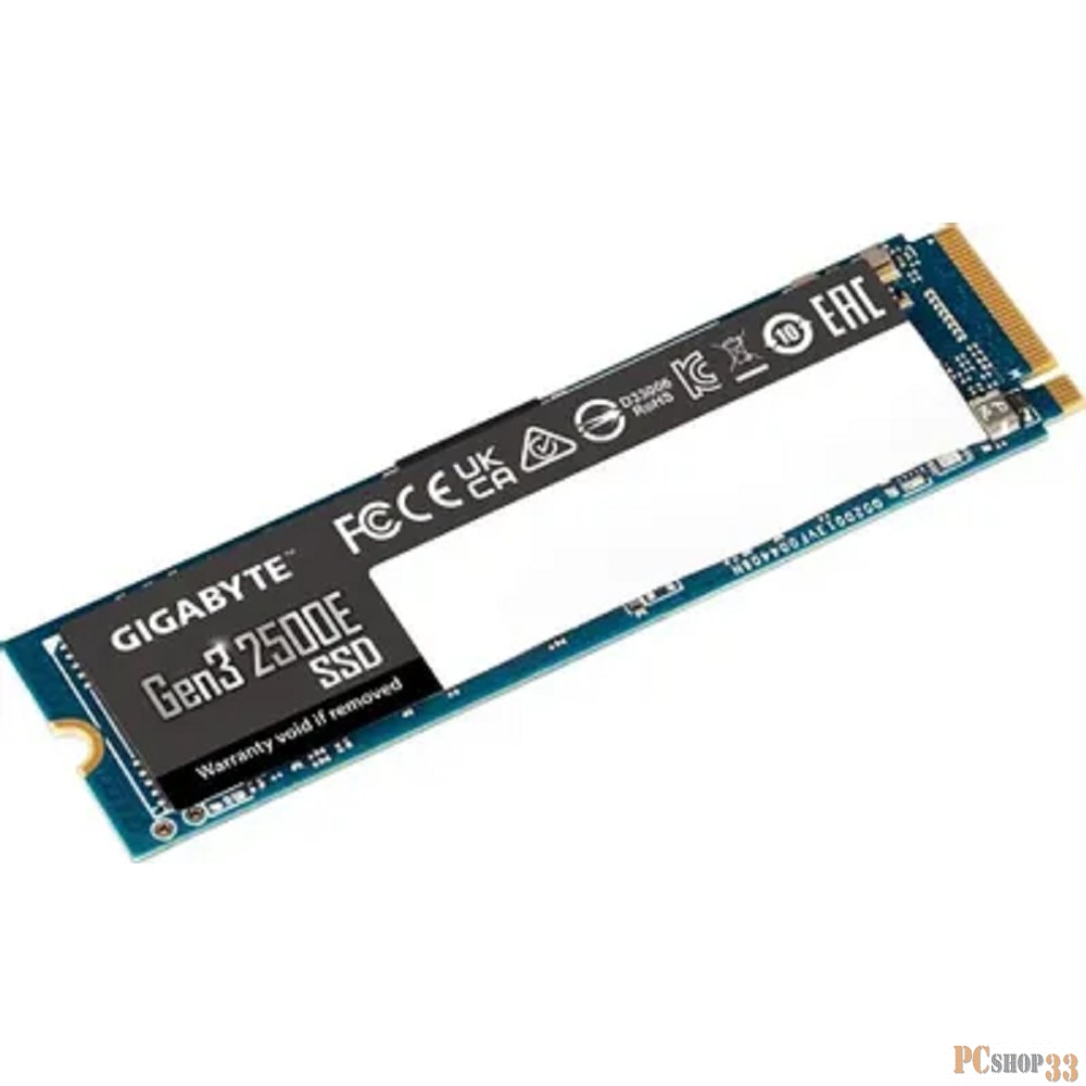 Накопитель SSD Gigabyte 2TB M.2 2280 Gen3 2500E G325E2TB Gigabyte Gen3 2500E PCIe 3.0x4, NVMe 1.3, MTBF 1.5