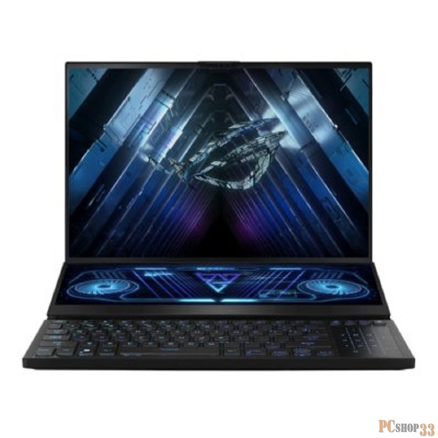 Ноутбук ASUS ROG Zephyrus Duo 16 GX650PI-N4019W R9-7945HX/32Gb/2TB SSD/16,0WQHD 2560X1440/ GeForce RTX 4070 8Gb/WiFi6/BT/Cam/Windows 11 Home RUS/2.6Kg