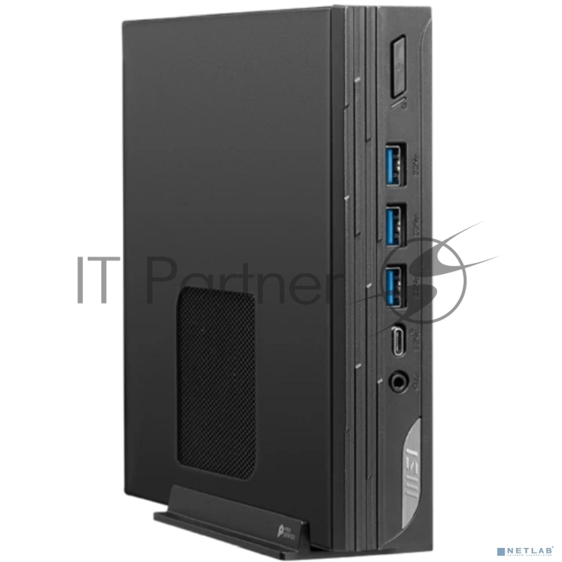 Компьютер MSI Pro DP10 12M Mini Core i3-1215U (1.2GHz), 8Gb DDR4 SO-DIMM, 512GB SSD M.2, Intel UHD Graphics 730, noDVD, WiFi, BT, 120W, VESA, COM Port, noOS, 1y war-ty