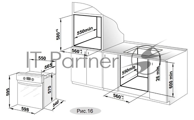 Встраиваемая духовка Gefest ЭДВ ДА 622-03 РБ1