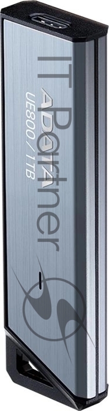 Флеш накопитель 1TB A-DATA Elite UE800, USB 3.2/TypeC, Серый, металлич.1000/1000 Mb/s