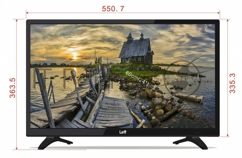 Телевизор LEFF 24 24F260T LCD