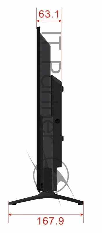 Телевизор LEFF 24 24F260T LCD