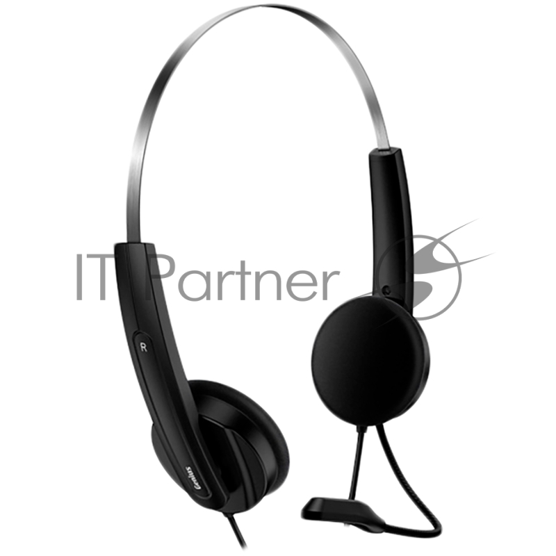 Гарнитура Genius HS-220U, регулируемое оголовье, мягкие удобные амбушюры, выносной микрофон с шумоподавлением, пульт управления