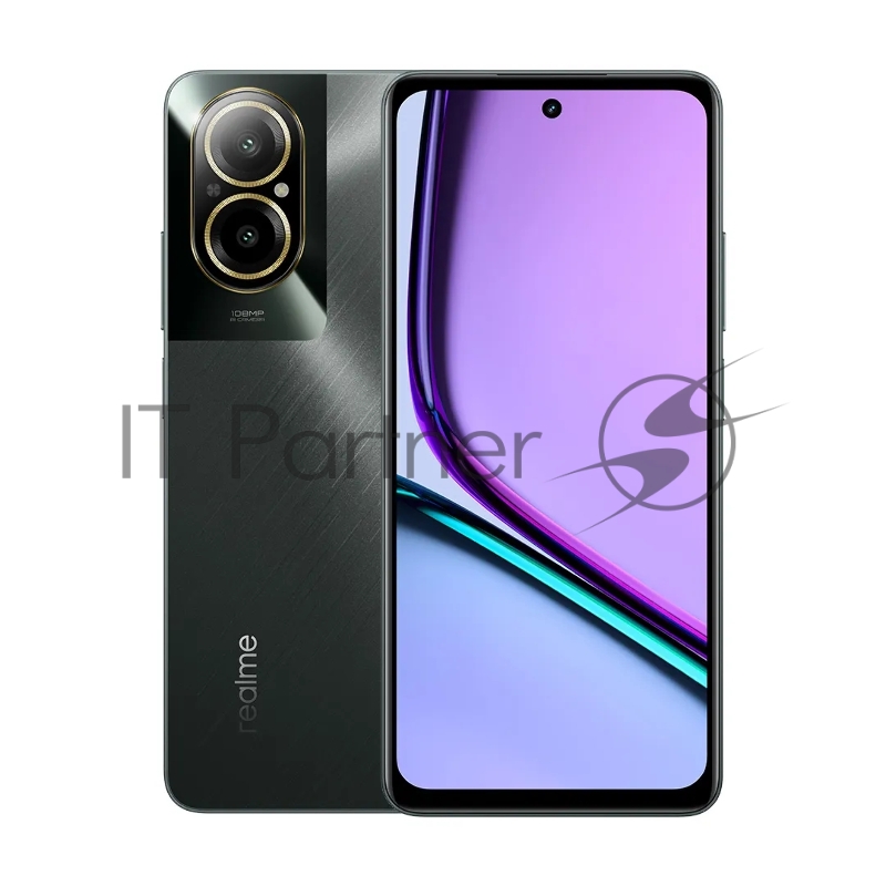 Смартфон Realme C67 RMX3890 128Gb 6Gb черный 3G 4G 2Sim 6.72 1080x2400 Android 14 108Mpix 802.11 a/