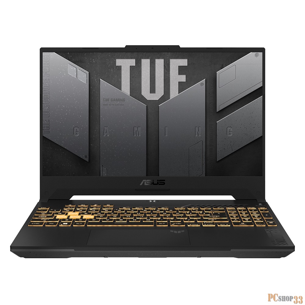 Ноутбук Asus TUF Gaming F17 FX707VV-HX150 Core i7 13700H 16Gb SSD1Tb NVIDIA GeForce RTX4060 8Gb 17.3 IPS FHD (1920x1080) noOS grey WiFi BT Cam (90NR0CH5-M007K0)