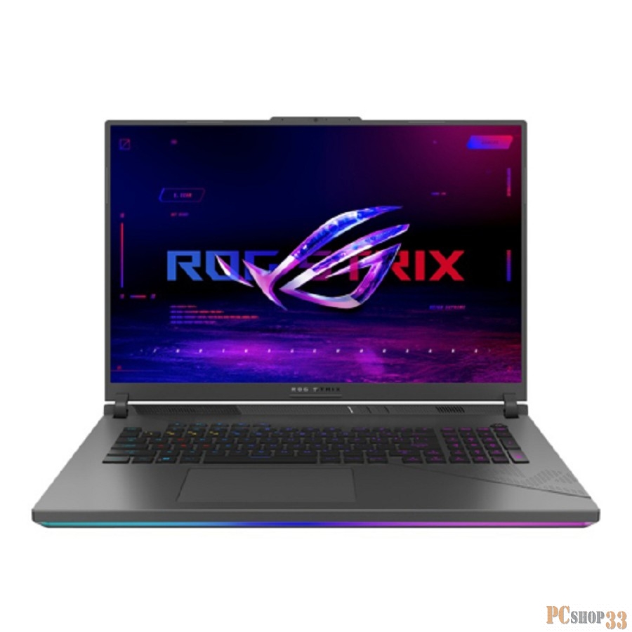 Ноутбук Asus ROG Strix G18 G814JVR-N6010 Core i9 14900HX 16Gb SSD1Tb NVIDIA GeForce RTX4060 8Gb 18 IPS WQXGA (2560x1600) noOS grey WiFi BT Cam (90NR0IF6-M000C0)