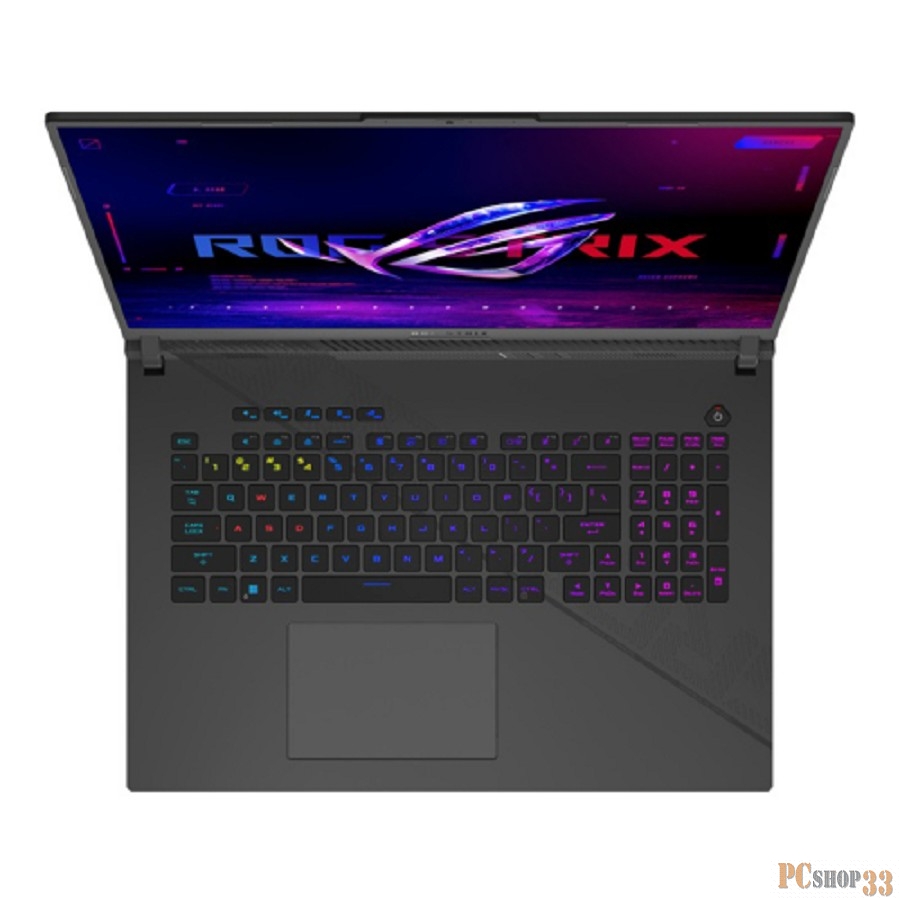 Ноутбук Asus ROG Strix G18 G814JVR-N6010 Core i9 14900HX 16Gb SSD1Tb NVIDIA GeForce RTX4060 8Gb 18 IPS WQXGA (2560x1600) noOS grey WiFi BT Cam (90NR0IF6-M000C0)