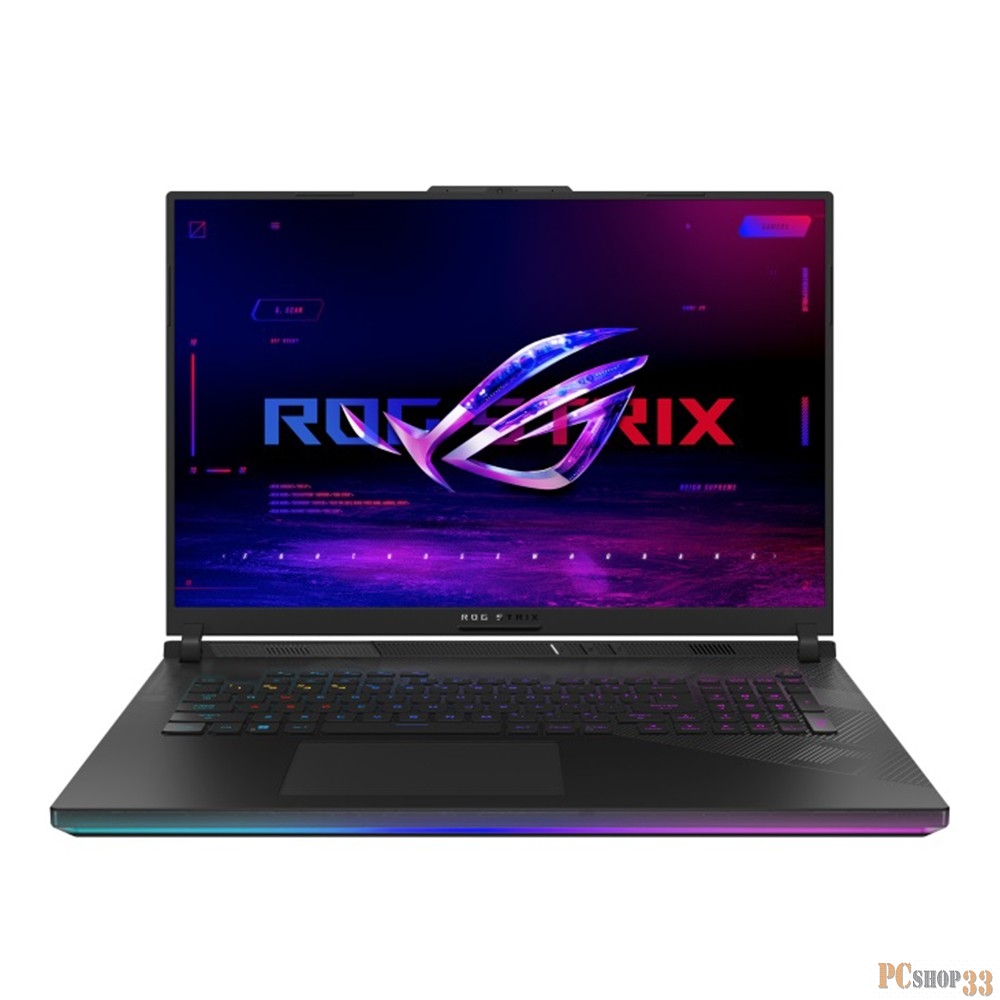 Ноутбук Asus ROG Strix Scar 18 G834JZR-N6072 Core i9 14900HX 32Gb SSD1Tb NVIDIA GeForce RTX4080 12Gb 18 IPS WQXGA (2560x1600) noOS black WiFi BT Cam (90NR0IN2-M003C0)