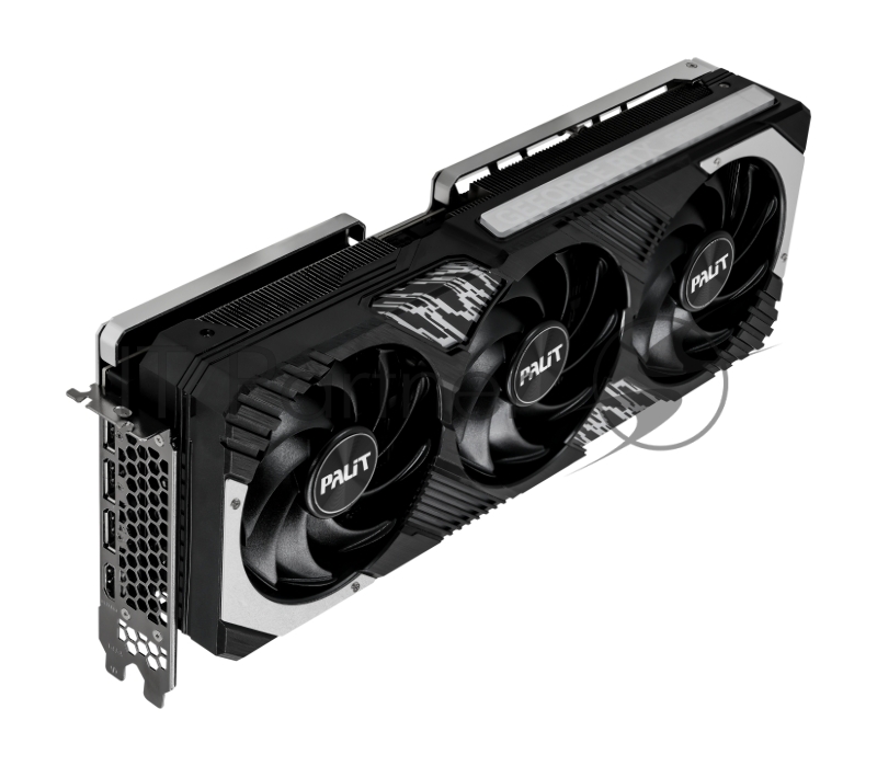 Видеокарта Palit PCI-E 4.0 RTX4080 SUPER GAMINGPRO OC NVIDIA GeForce RTX 4080 Super 16Gb 256bit GDDR6X 2295/23000 HDMIx1 DPx3 HDCP Ret