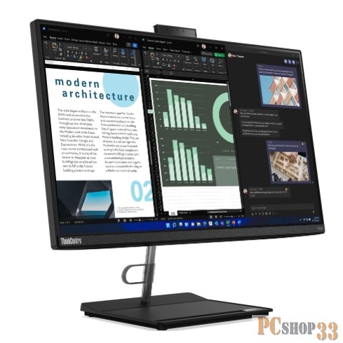 Моноблок AIO Lenovo ThinkCentre neo 30a 24 Gen 4 i7-13620H 16Gb SSD 512Gb Intel UHD Graphics 23,8 FHD IPS BT Cam Win11Pro Черный 12K0000XRU
