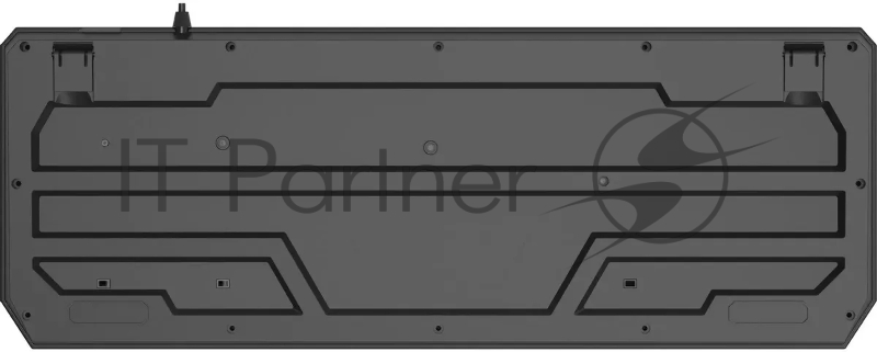 Клавиатура Acer OKW300 черный USB for gamer LED (ZL.KBDCC.019)